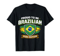 Proud To Be Brazilian 2026 Brazil Soccer T-Shirt - Graphic Print Men Women - T-Shirt, Sweatshirt, Hoodie