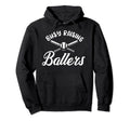 Busy Raising Ballers Pitcher Fielder Hoodie - Novelty Apparel Men Women - T-Shirt, Sweatshirt, Hoodie