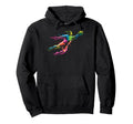 Colorful Funny Soccer Goalie Player Fan Hoodie - Aesthetic Graphic Unisex - T-Shirt, Sweatshirt, Hoodie