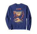 Zion National Park Utah Sweatshirt - Trendy Graphic for Adults - T-Shirt, Sweatshirt, Hoodie