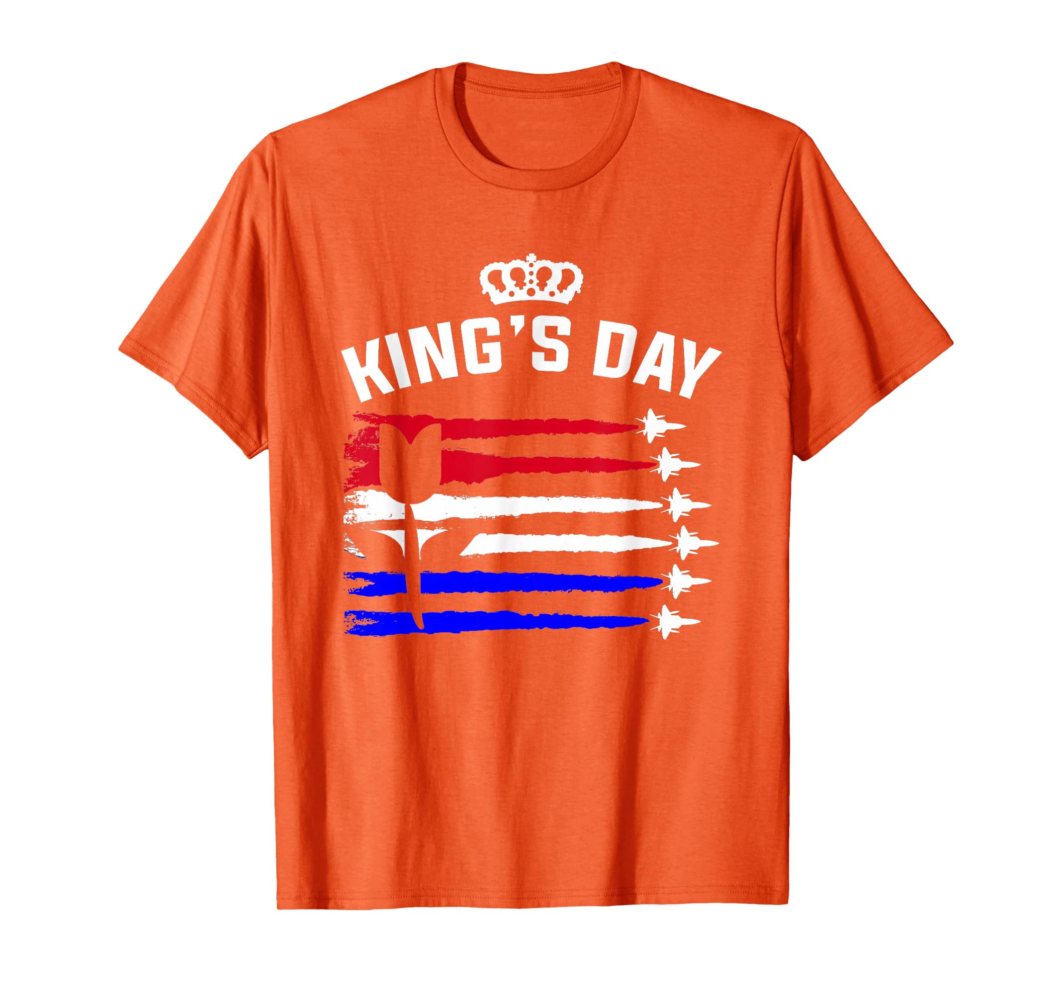 Koningsdag Netherlands 2025 Crown T-Shirt - Trendy Graphic for Adults - T-Shirt, Sweatshirt, Hoodie