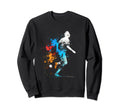 Soccer Player Goal Keeper Coach Sweatshirt - Graphic Print for Adults - T-Shirt, Sweatshirt, Hoodie