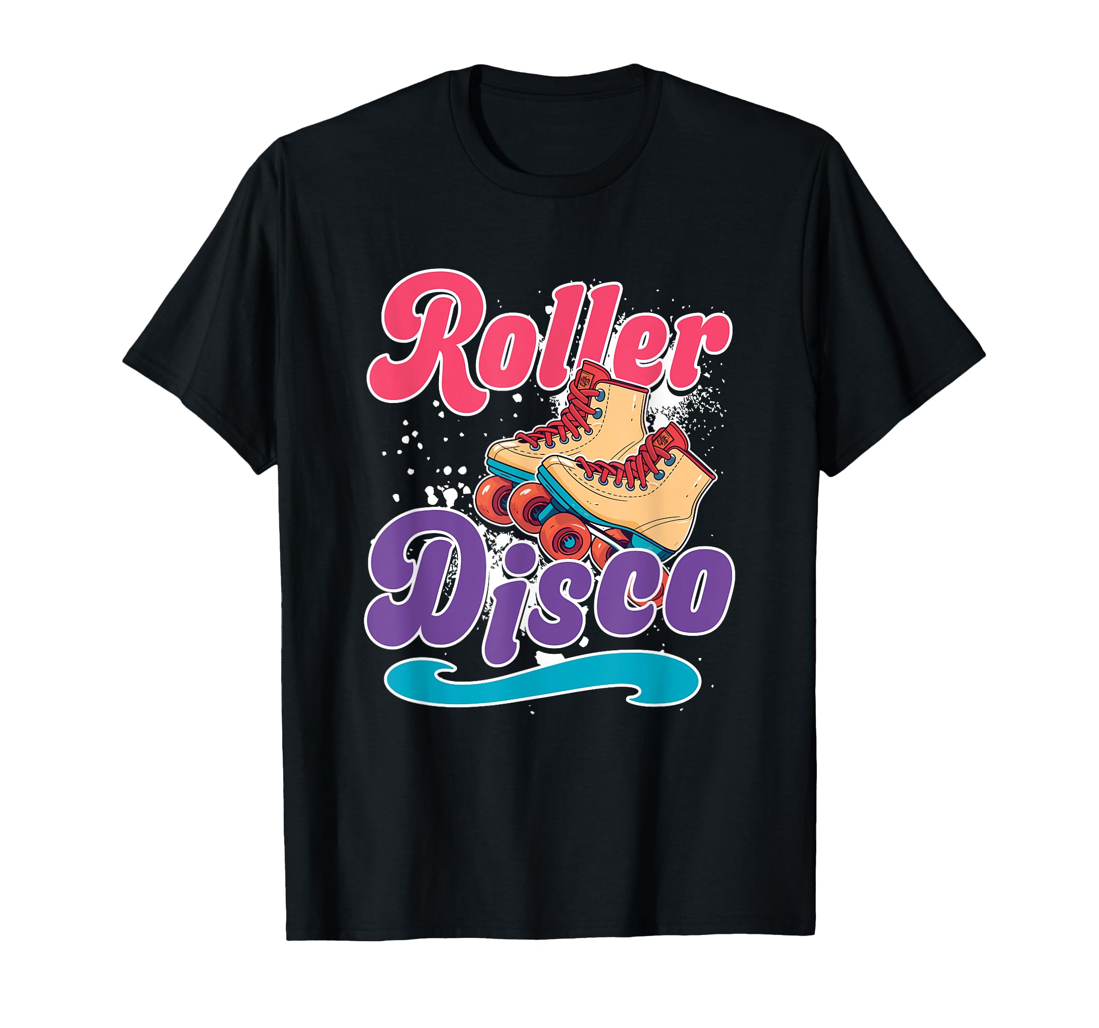 Roller Disco Skates Roller Skating T-Shirt - Minimalist Print for Adults - T-Shirt, Sweatshirt, Hoodie