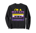 Im Mixtape Non Binary Flag Cassette Sweatshirt - Custom Art Print Unisex - T-Shirt, Sweatshirt, Hoodie