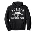 Acadia National Park Maine Nature Hike Hoodie - Novelty Apparel for Adults - T-Shirt, Sweatshirt, Hoodie