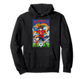 Anime Soccer Football Forward Hero Power Hoodie - Graphic Print Men Women - T-Shirt, Sweatshirt, Hoodie