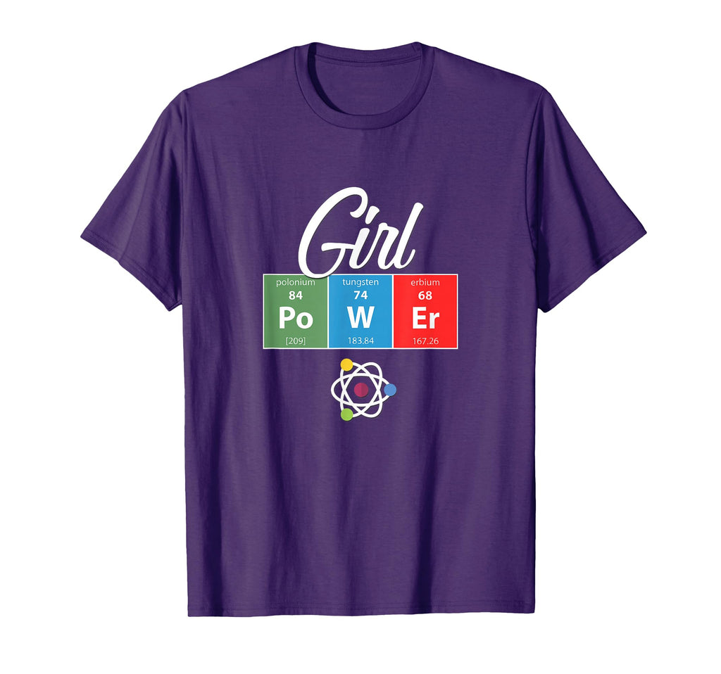 Power Feminist Science Stem T-Shirt - Minimalist Print Men Women - T-Shirt, Sweatshirt, Hoodie
