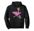 Flamingo Bird Soccer Animal And Sports Hoodie - Custom Art Print Men Women - T-Shirt, Sweatshirt, Hoodie