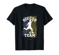 Soccer Ukraine Flag Football Team Soccer T-Shirt - Custom Art Print Unisex - T-Shirt, Sweatshirt, Hoodie