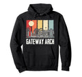 St Louis Gateway Arch National Park Hoodie - Streetwear Style for Adults - T-Shirt, Sweatshirt, Hoodie