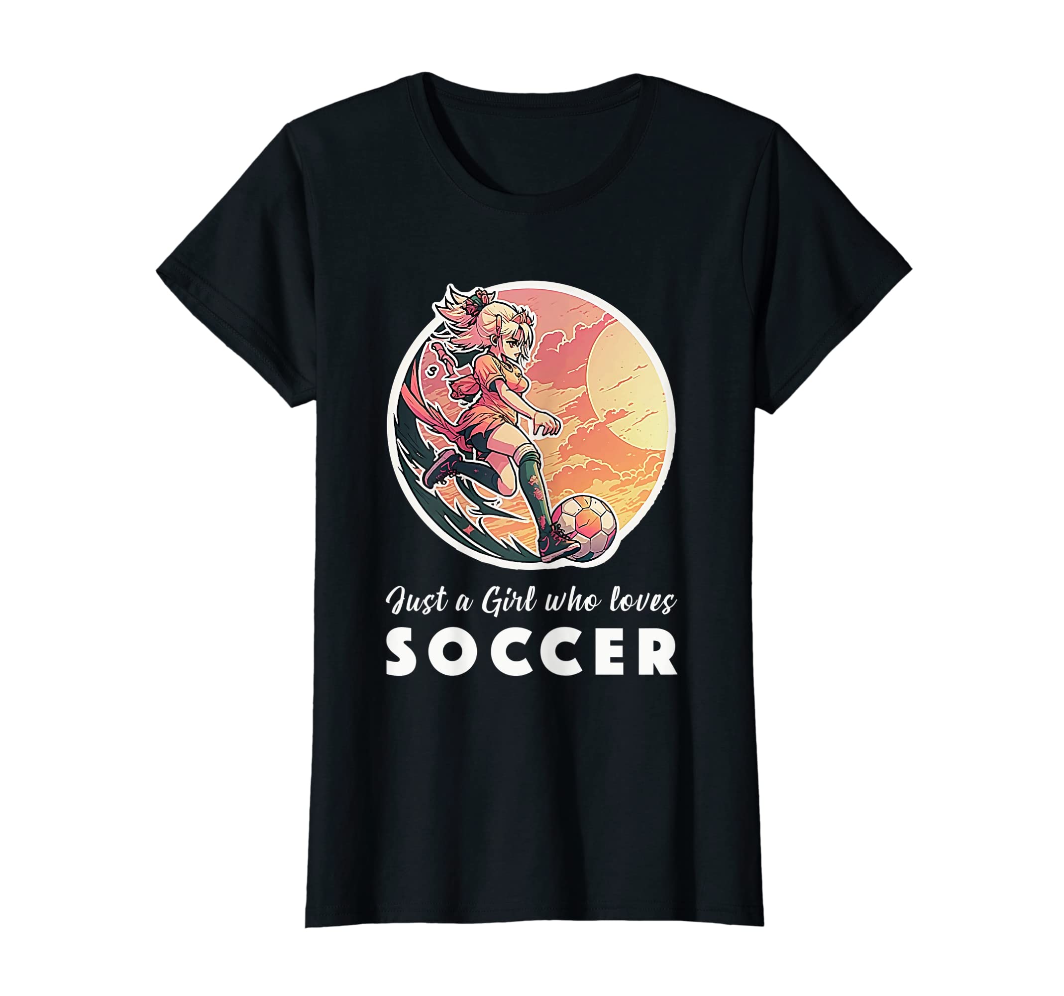 Soccer Anime Manga Unicorn Soccer T-Shirt - Unique Graphic for Adults - T-Shirt, Sweatshirt, Hoodie