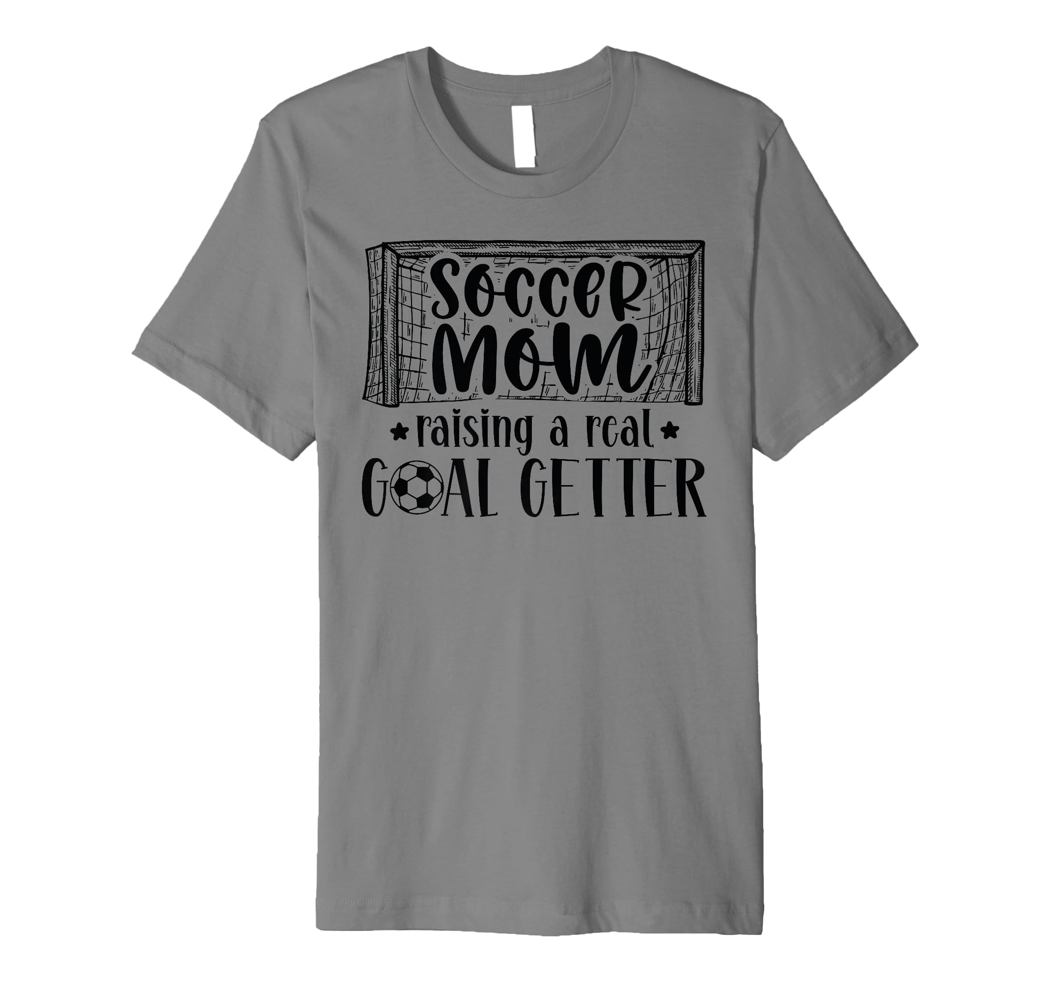 Soccer Mom Soccer Player Mother Soccer T-Shirt - Trendy Graphic for Adults - T-Shirt, Sweatshirt, Hoodie