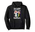 Im Mom Busy Raising Ballers Volleyball Hoodie - Graphic Print Men Women - T-Shirt, Sweatshirt, Hoodie