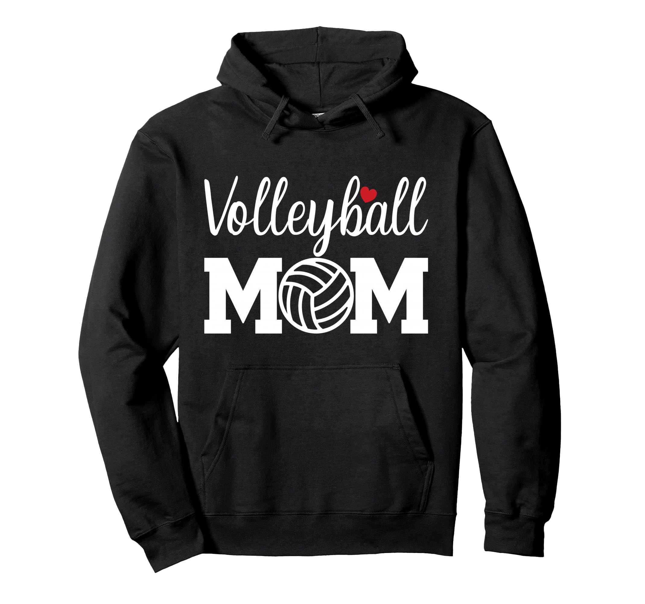 Volleyball Mom Life Game Day Cheer Hoodie - Casual Everyday Wear Men Women - T-Shirt, Sweatshirt, Hoodie