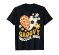 Groovy Leopard Floral Soccer T-Shirt - Casual Everyday Wear for Adults - T-Shirt, Sweatshirt, Hoodie