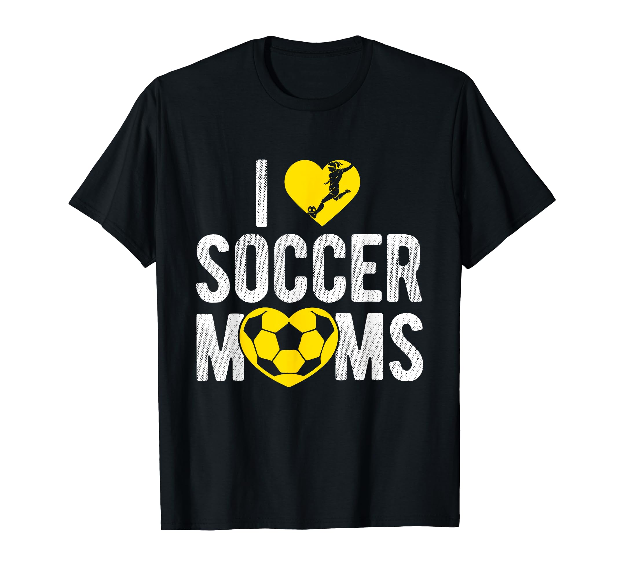 I Love Soccer Moms Soccer Football T-Shirt - Custom Art Print for Adults - T-Shirt, Sweatshirt, Hoodie