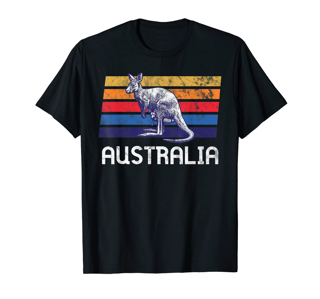 Australia Flag Gift Kangaroo T-Shirt - Casual Everyday Wear Men Women - T-Shirt, Sweatshirt, Hoodie