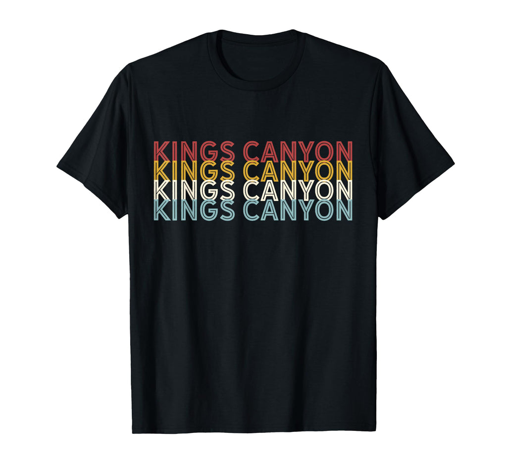 70S Usa Kings Canyon National Park T-Shirt - Streetwear Style for Adults - T-Shirt, Sweatshirt, Hoodie
