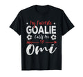 My Favorite Goalie Calls Me Omi T-Shirt - Minimalist Print for Adults - T-Shirt, Sweatshirt, Hoodie