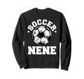 Soccer Nene Soccer Ball Distressed Sweatshirt - Streetwear Style Unisex - T-Shirt, Sweatshirt, Hoodie