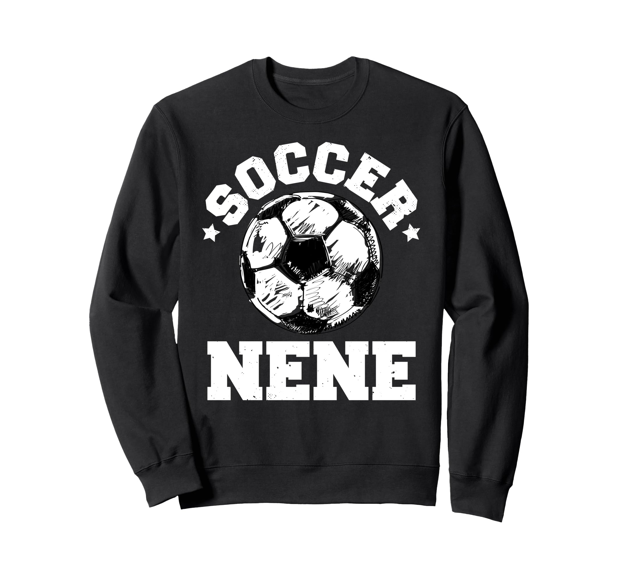 Soccer Nene Soccer Ball Distressed Sweatshirt - Streetwear Style Unisex - T-Shirt, Sweatshirt, Hoodie
