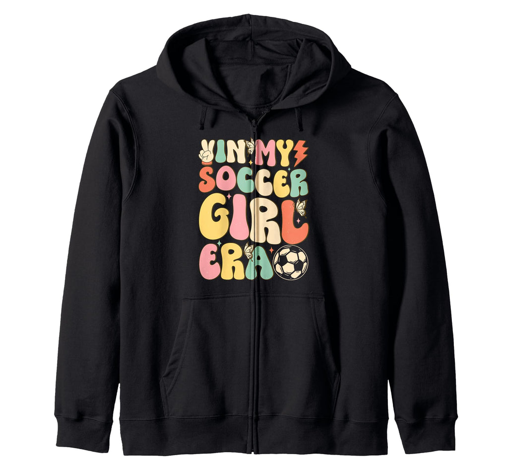 My Soccer Era Sports Team Ball Gift Hoodie - Novelty Apparel for Adults - T-Shirt, Sweatshirt, Hoodie