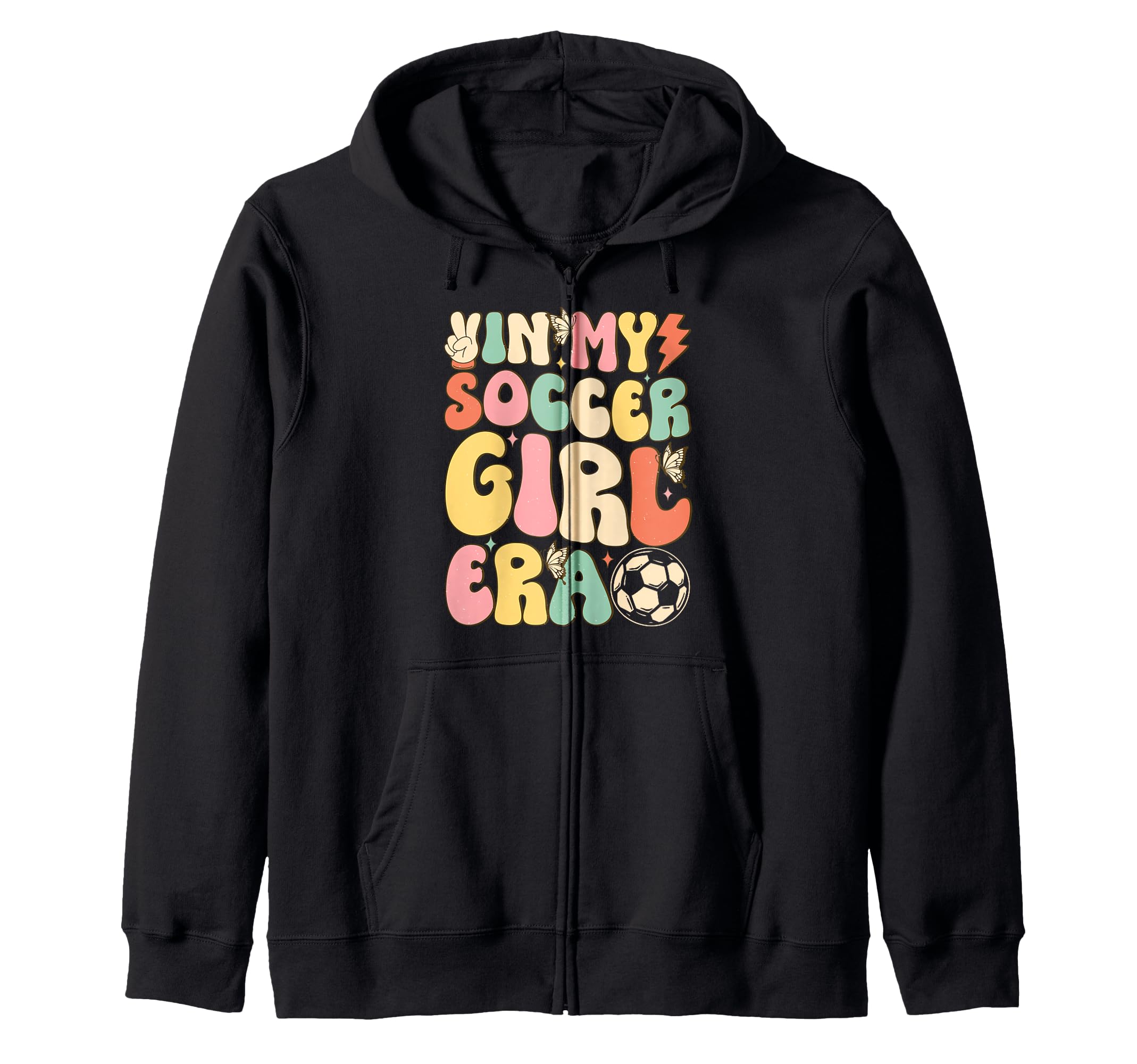 My Soccer Era Sports Team Ball Gift Hoodie - Novelty Apparel for Adults - T-Shirt, Sweatshirt, Hoodie