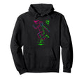 Soccer Color Outline Game Day Hoodie - Fun Novelty Design Men Women - T-Shirt, Sweatshirt, Hoodie