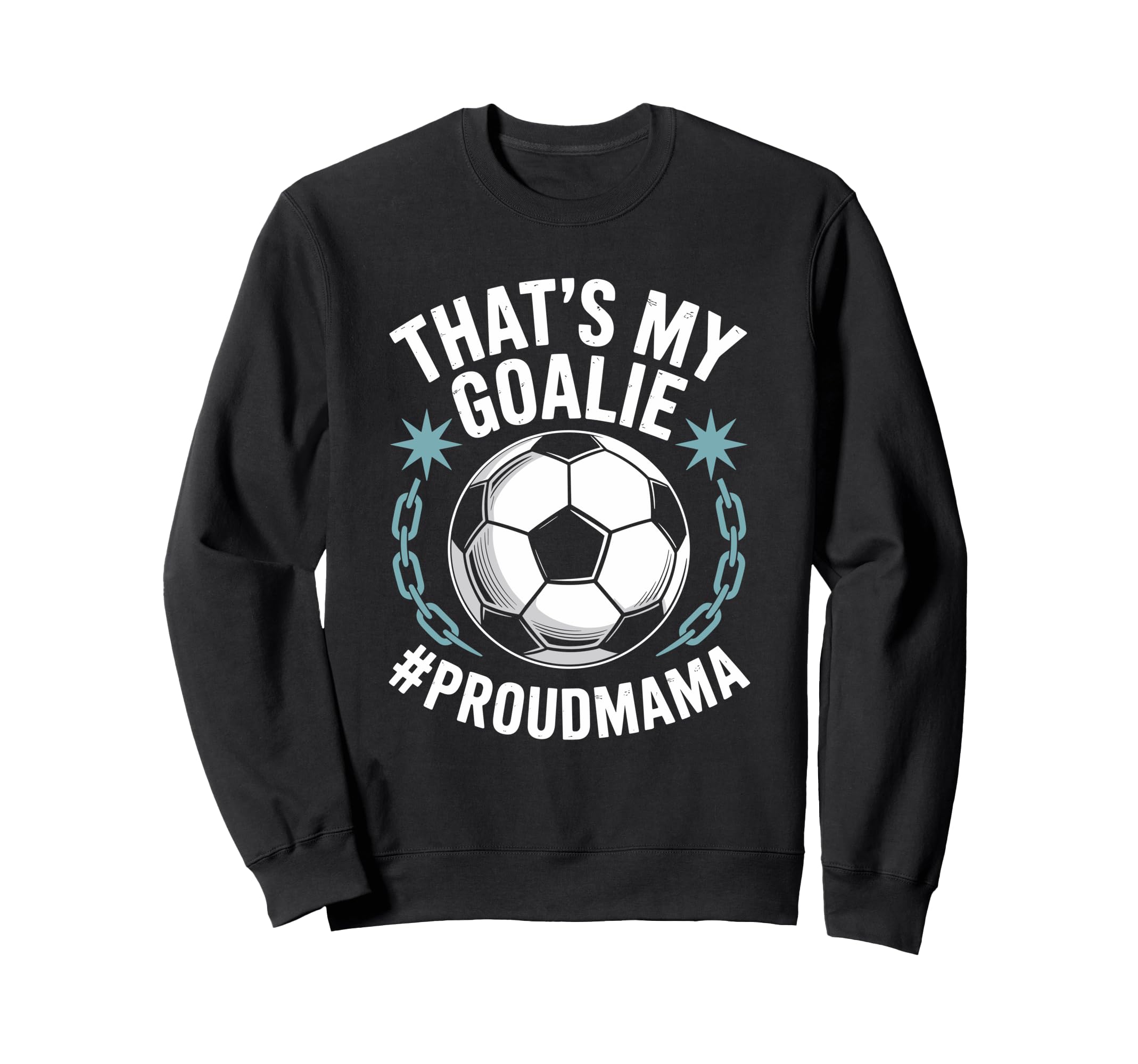 Coal Keeper Soccer Player Mother Sweatshirt - Minimalist Print for Adults - T-Shirt, Sweatshirt, Hoodie