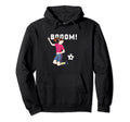 Boom Football Kicks Ball No Background Hoodie - Trendy Graphic for Adults - T-Shirt, Sweatshirt, Hoodie