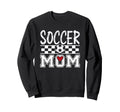 Groovy Soccer Mom Mother Soccer Sweatshirt - Custom Art Print for Adults - T-Shirt, Sweatshirt, Hoodie