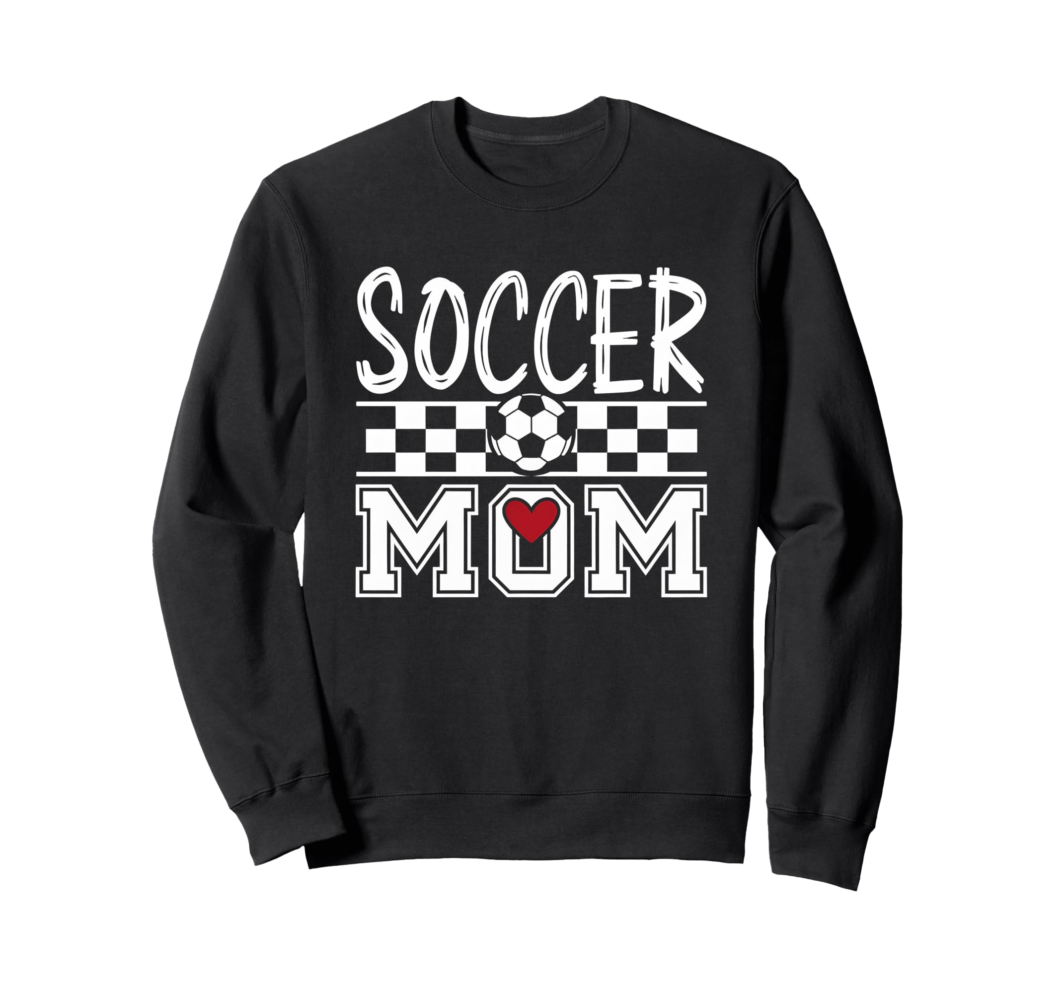 Groovy Soccer Mom Mother Soccer Sweatshirt - Custom Art Print for Adults - T-Shirt, Sweatshirt, Hoodie