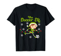 Soccer Goalkeeper Holiday Santa Claus T-Shirt - Unique Graphic Men Women - T-Shirt, Sweatshirt, Hoodie