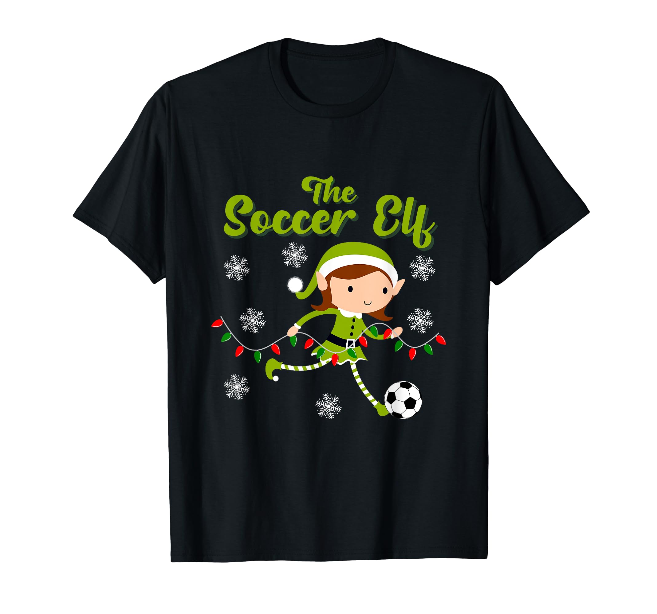 Soccer Goalkeeper Holiday Santa Claus T-Shirt - Unique Graphic Men Women - T-Shirt, Sweatshirt, Hoodie