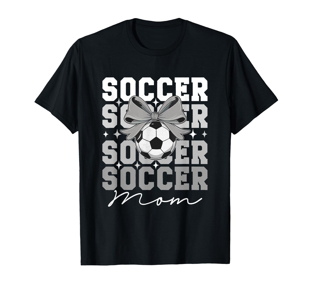 Groovy Soccer Mom Mother Coquette T-Shirt - Custom Art Print for Adults - T-Shirt, Sweatshirt, Hoodie