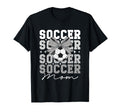 Groovy Soccer Mom Mother Coquette T-Shirt - Custom Art Print for Adults - T-Shirt, Sweatshirt, Hoodie