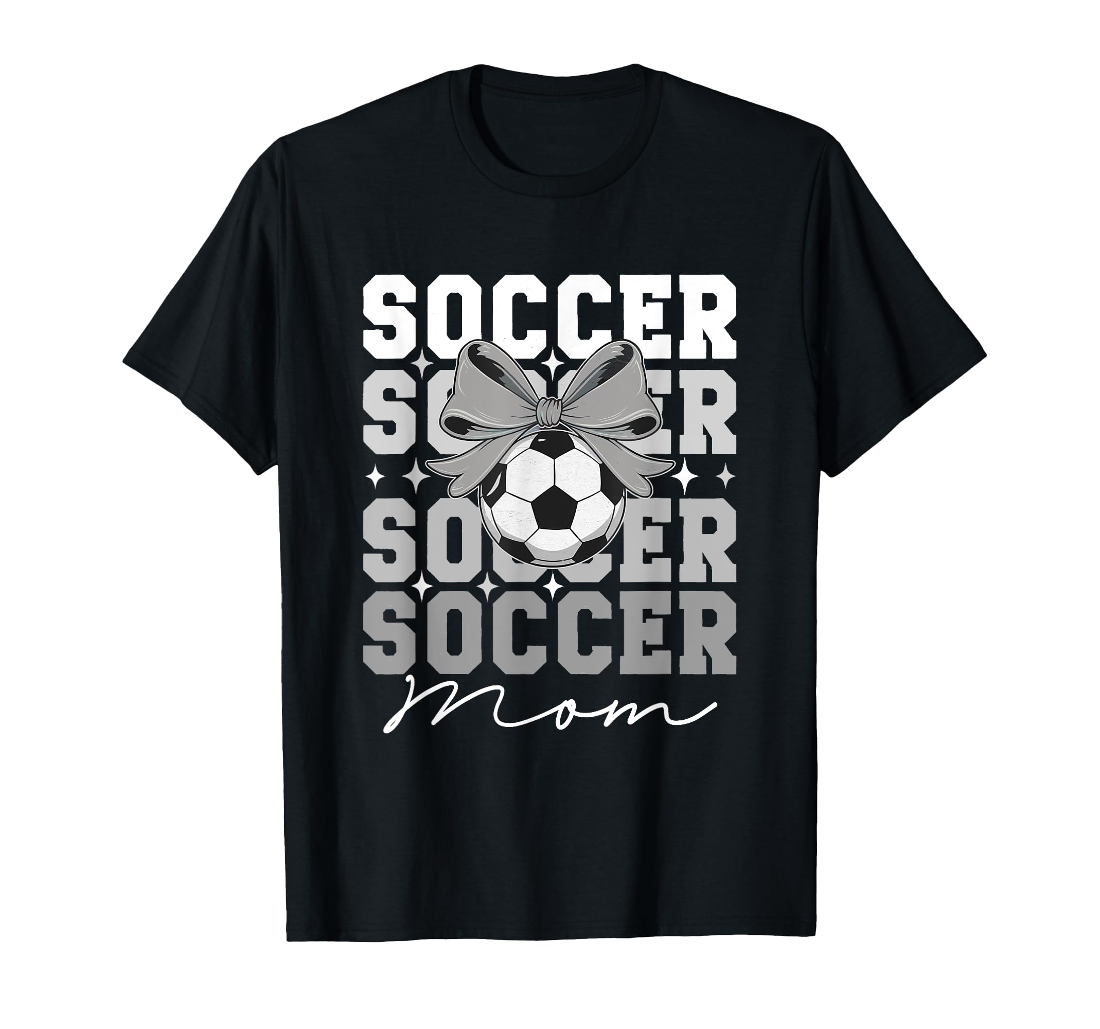 Groovy Soccer Mom Mother Coquette T-Shirt - Custom Art Print for Adults - T-Shirt, Sweatshirt, Hoodie
