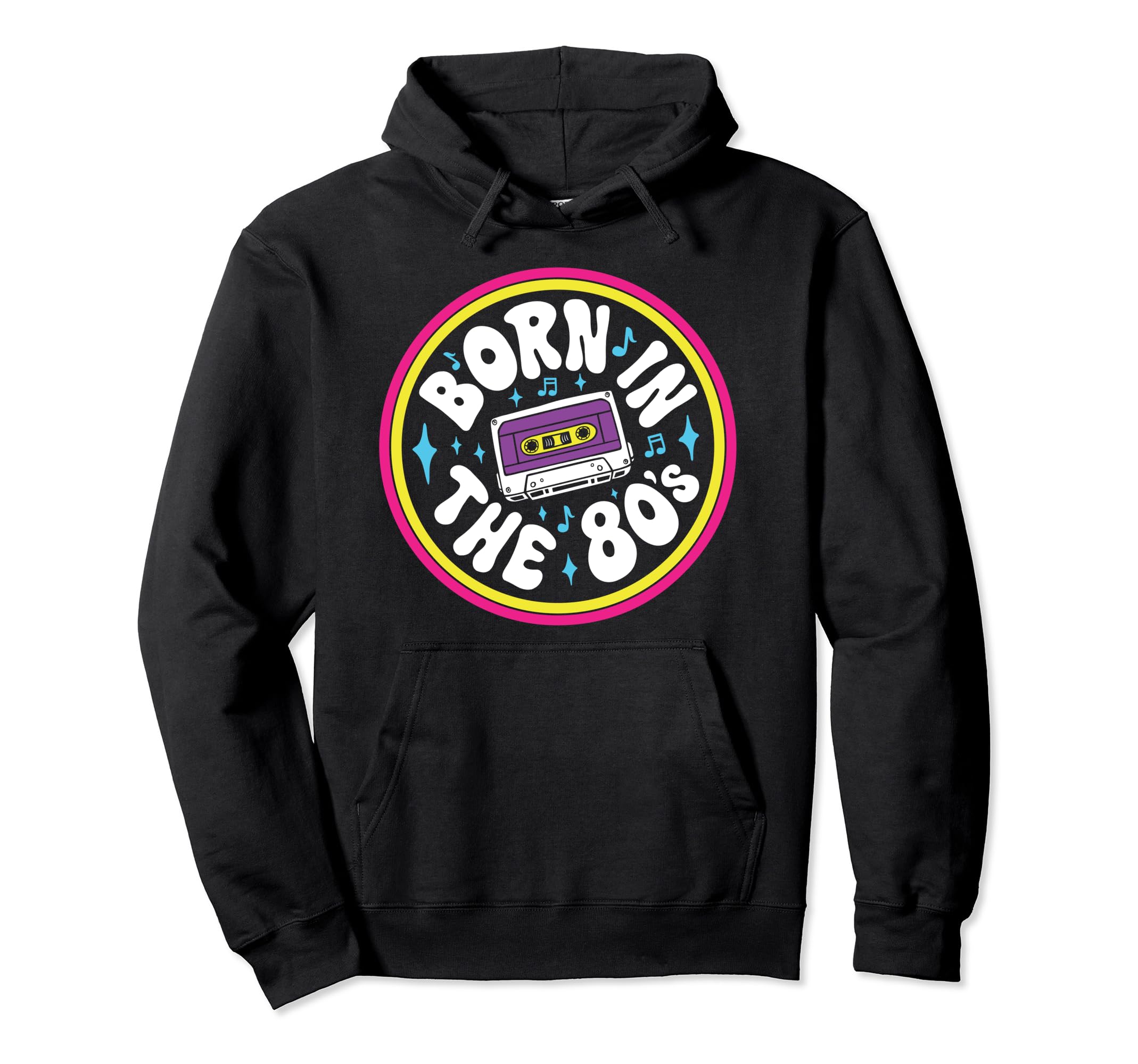 Born 80S Music Cassette Tape Mixtape Hoodie - Unique Graphic for Adults - T-Shirt, Sweatshirt, Hoodie