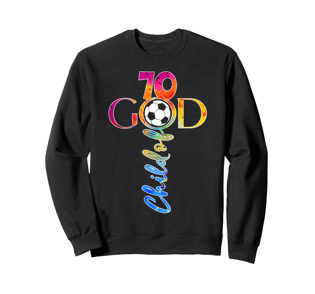 Jesus 70 Years Child God Soccer Sweatshirt - Minimalist Print Men Women - T-Shirt, Sweatshirt, Hoodie