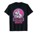 Skaters Gonna Skate Skating 80S Disco T-Shirt - Graphic Print Men Women - T-Shirt, Sweatshirt, Hoodie