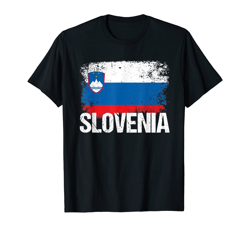 Slovenia Slovenian Flag Pride Patriotic T-Shirt - Minimalist Print Unisex - T-Shirt, Sweatshirt, Hoodie