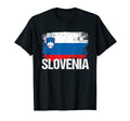 Slovenia Slovenian Flag Pride Patriotic T-Shirt - Minimalist Print Unisex - T-Shirt, Sweatshirt, Hoodie