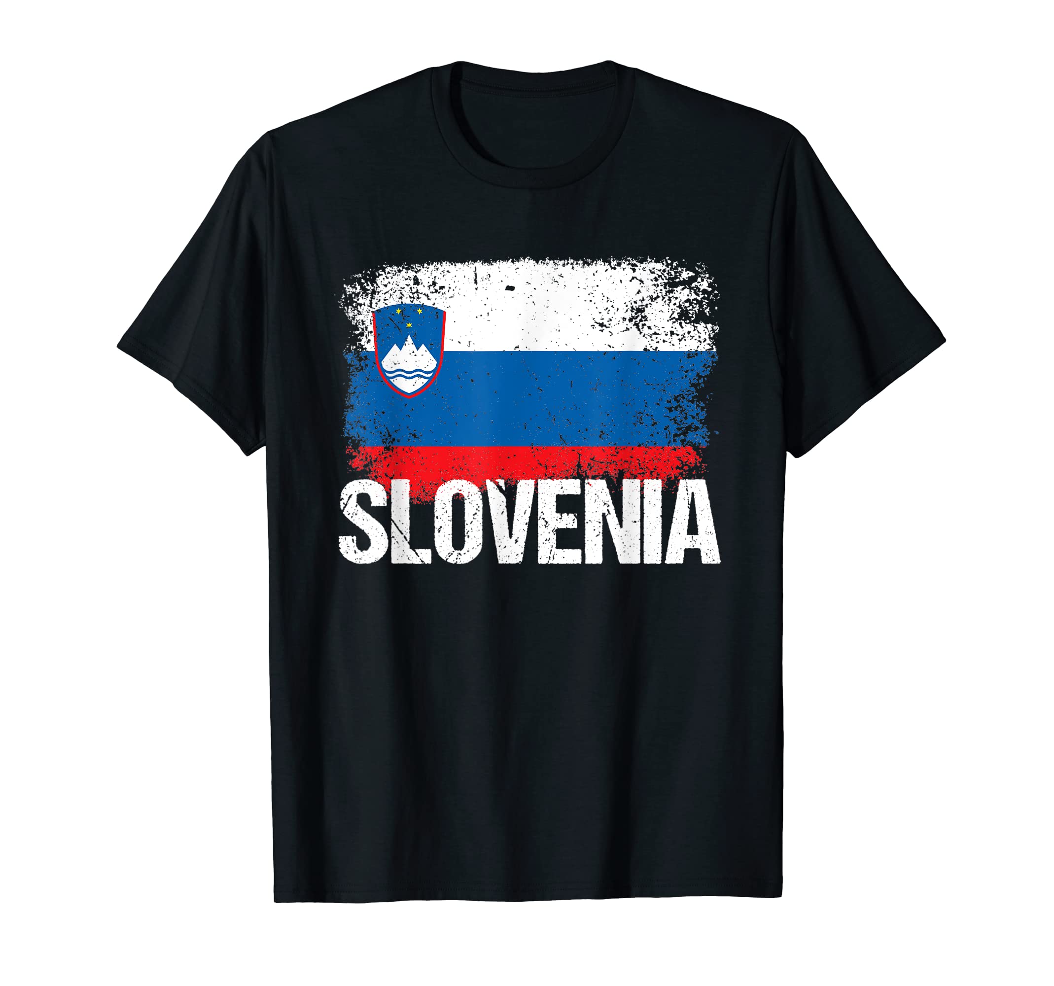 Slovenia Slovenian Flag Pride Patriotic T-Shirt - Minimalist Print Unisex - T-Shirt, Sweatshirt, Hoodie