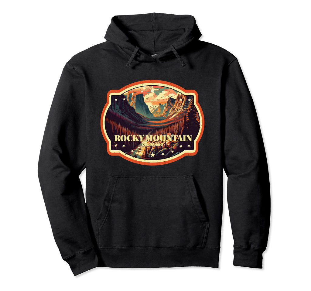 Rocky Mountain National Park Forest Hoodie - Casual Everyday Wear Men Women - T-Shirt, Sweatshirt, Hoodie