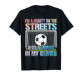 Soccer Player Team Cleats Mom Goalie T-Shirt - Unique Graphic Men Women - T-Shirt, Sweatshirt, Hoodie