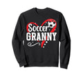 Soccer Granny Heart Grandma Sweatshirt - Streetwear Style for Adults - T-Shirt, Sweatshirt, Hoodie