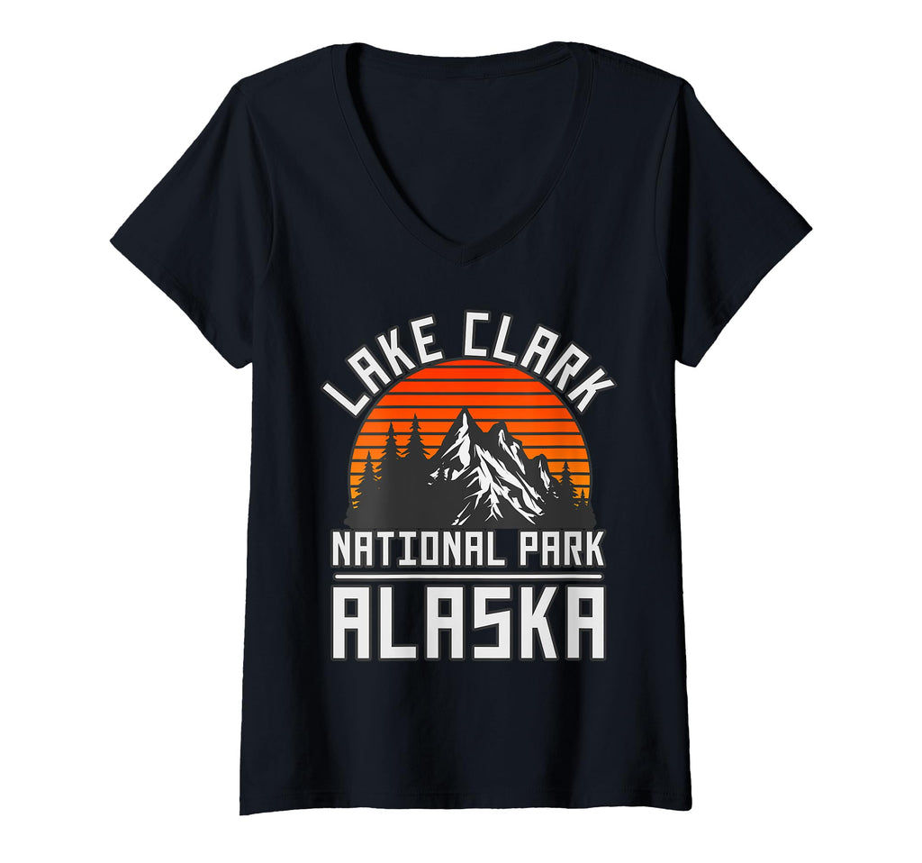 Lake Clark National Park Alaska Usa Sweatshirt - Minimalist Print Unisex - T-Shirt, Sweatshirt, Hoodie