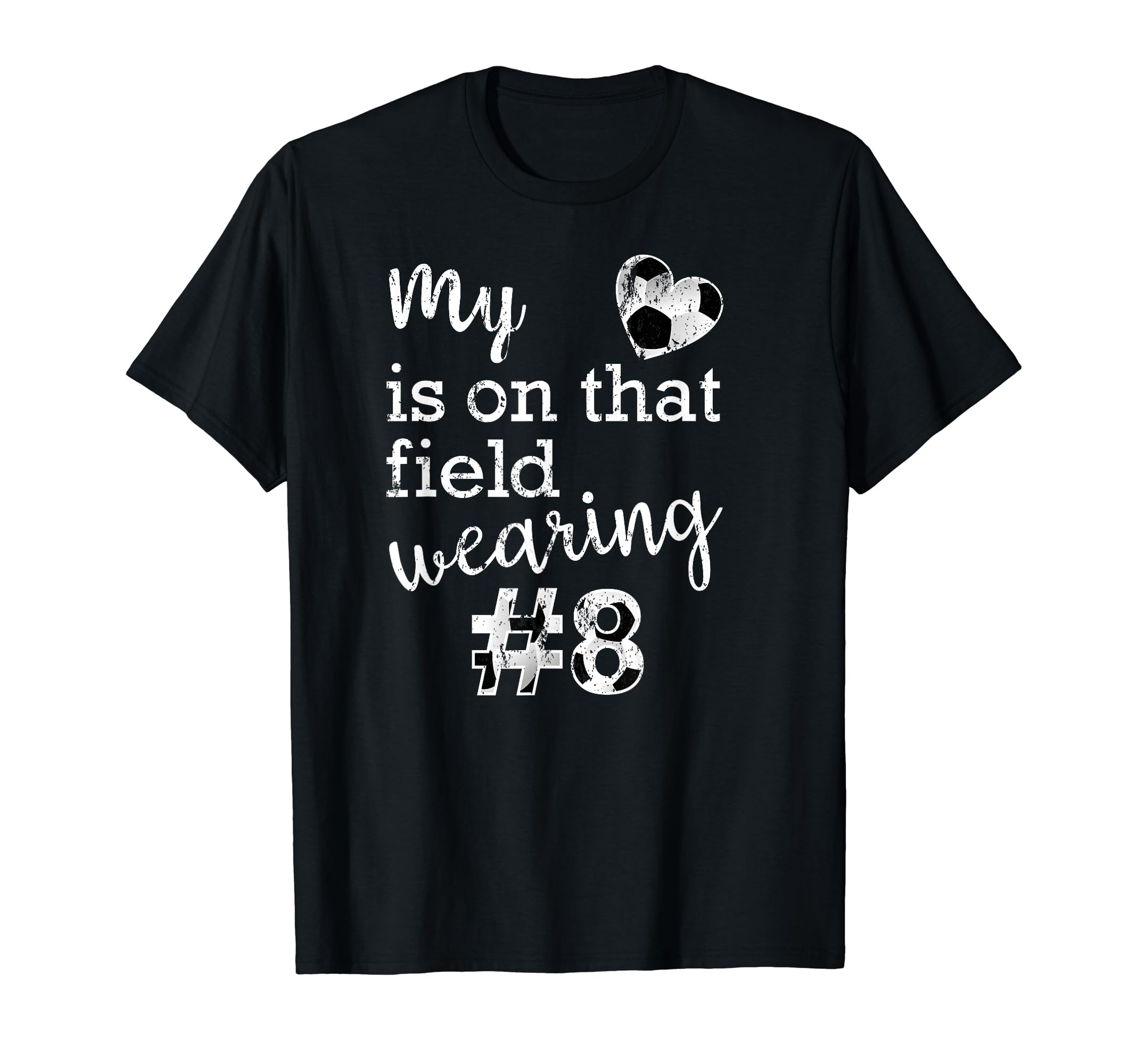 Soccer Ball Distressed 8 Proud T-Shirt - Aesthetic Graphic Men Women - T-Shirt, Sweatshirt, Hoodie