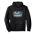 Boulder Colorado Travel Outdoor Hoodie - Custom Art Print for Adults - T-Shirt, Sweatshirt, Hoodie