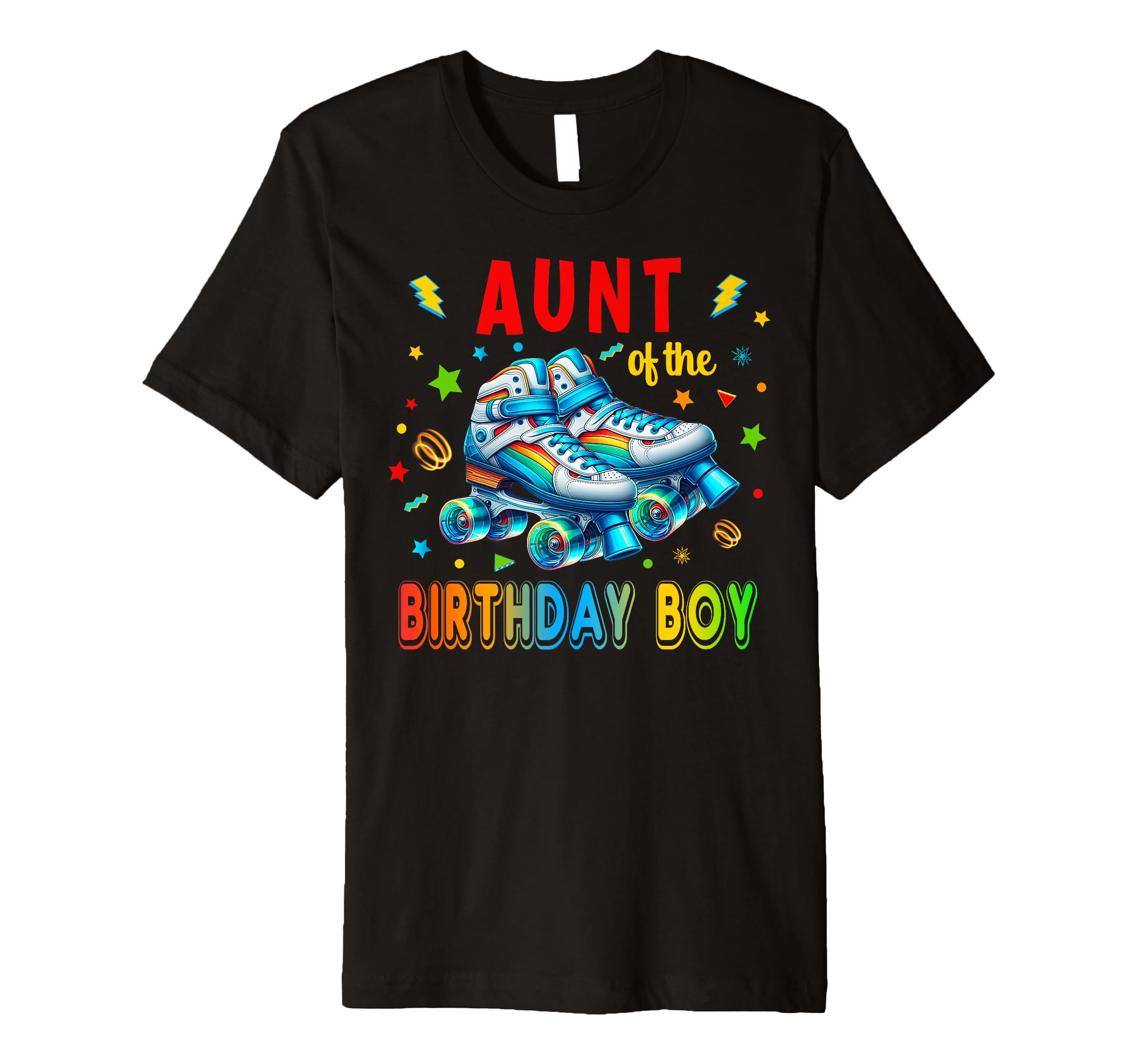 Roller Skates Birthday Party Skating T-Shirt - Fun Novelty Design Men Women - T-Shirt, Sweatshirt, Hoodie